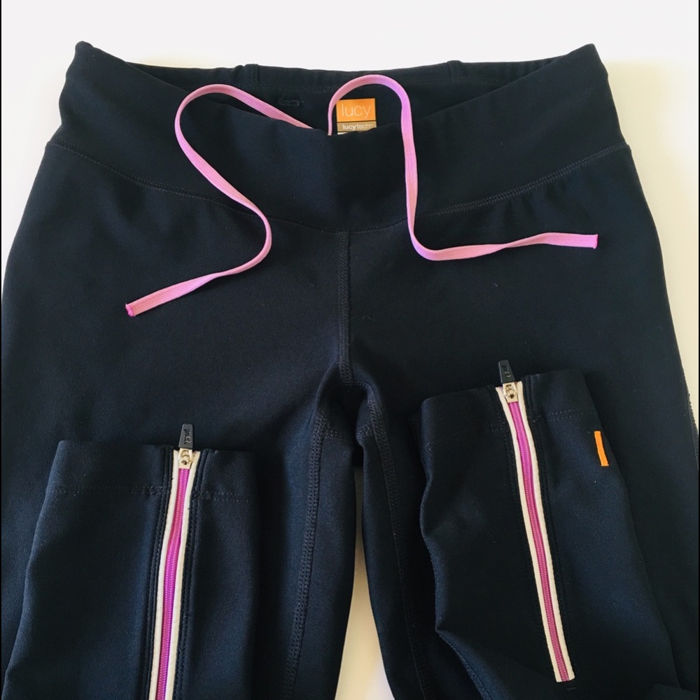 Lucy Full length zip bottom athletic leggings
